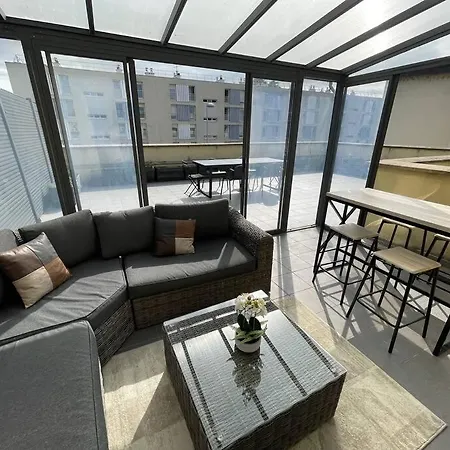 Apartment Elegant Appartement, Veranda Cosy Poissy