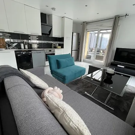 Elegant Appartement, Veranda Cosy Poissy